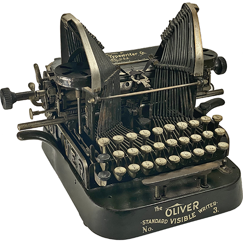The Oliver Typewriter Home •